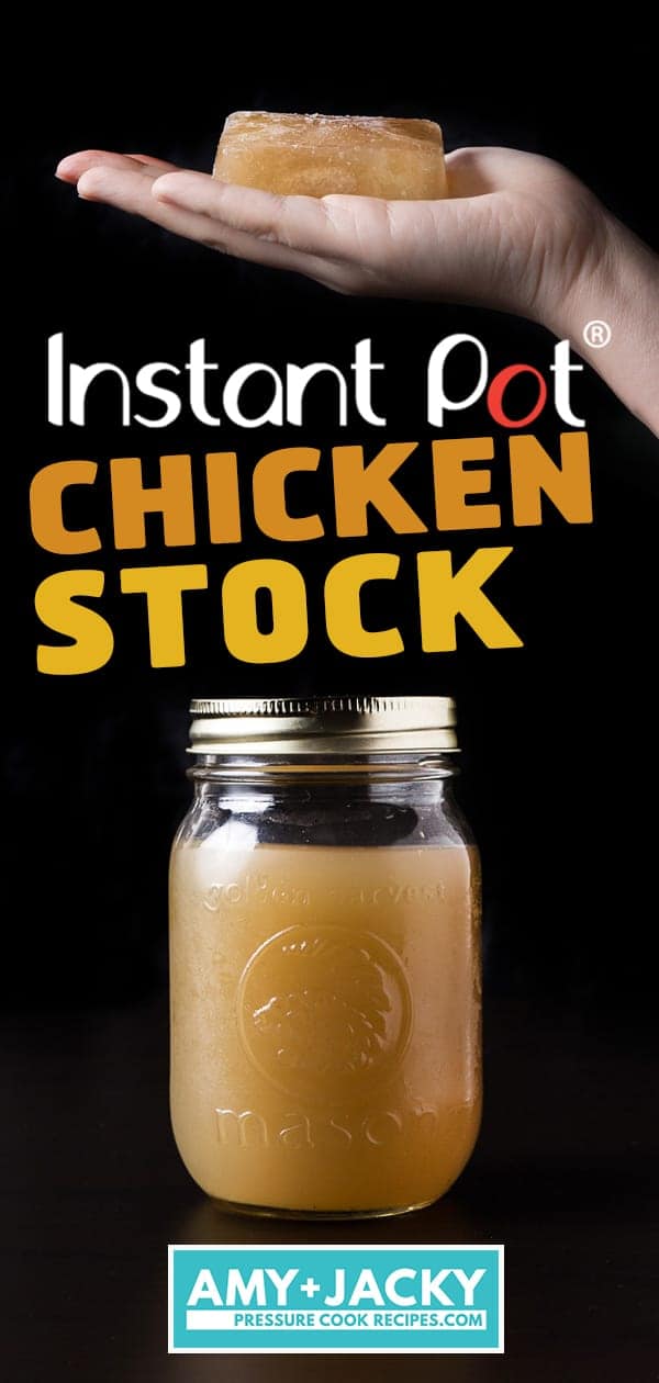 Instant Pot Chicken Stock | Pressure Cooker Chicken Stock | Instant Pot Stock | Pressure Cooker Stock | Bone Broth | Chicken Broth | Instant Pot Recipes | #instantpot #pressurecooker #chicken #recipes