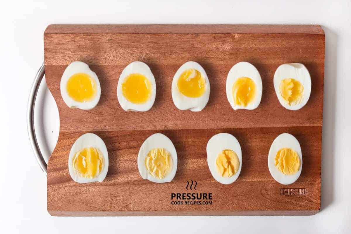 Perfect Instant Pot Soft, Medium, Hard Boiled Eggs Guide
