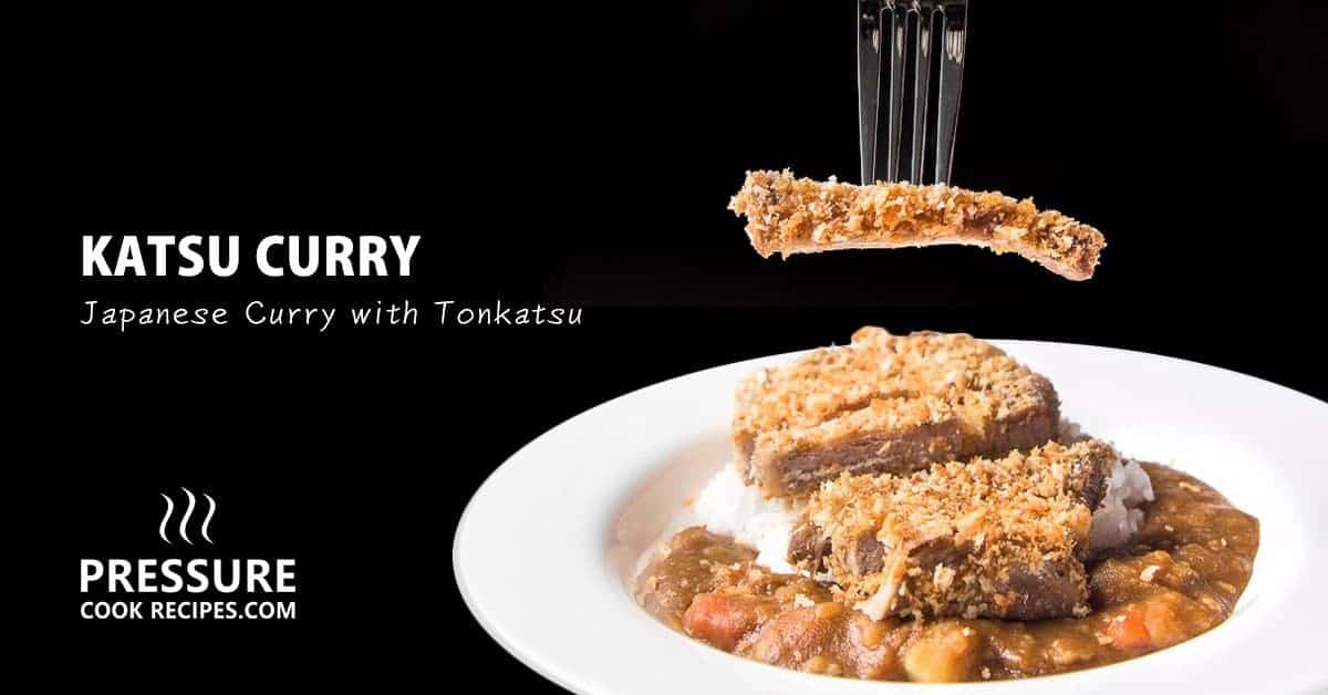 Make this easy Japanese Katsu Curry (Tonkatsu) meal. Juicy, tender pork chops coated with toasted breadcrumbs, paired with sweet Japanese curry over rice.