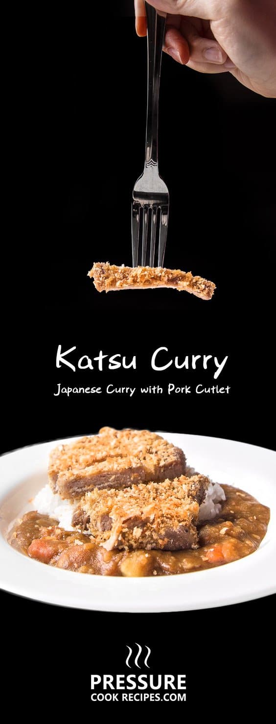 Make this easy Japanese Katsu Curry (Tonkatsu Pork Cutlets). Tender pork chops coated with toasted breadcrumbs, paired with sweet Japanese curry over rice.