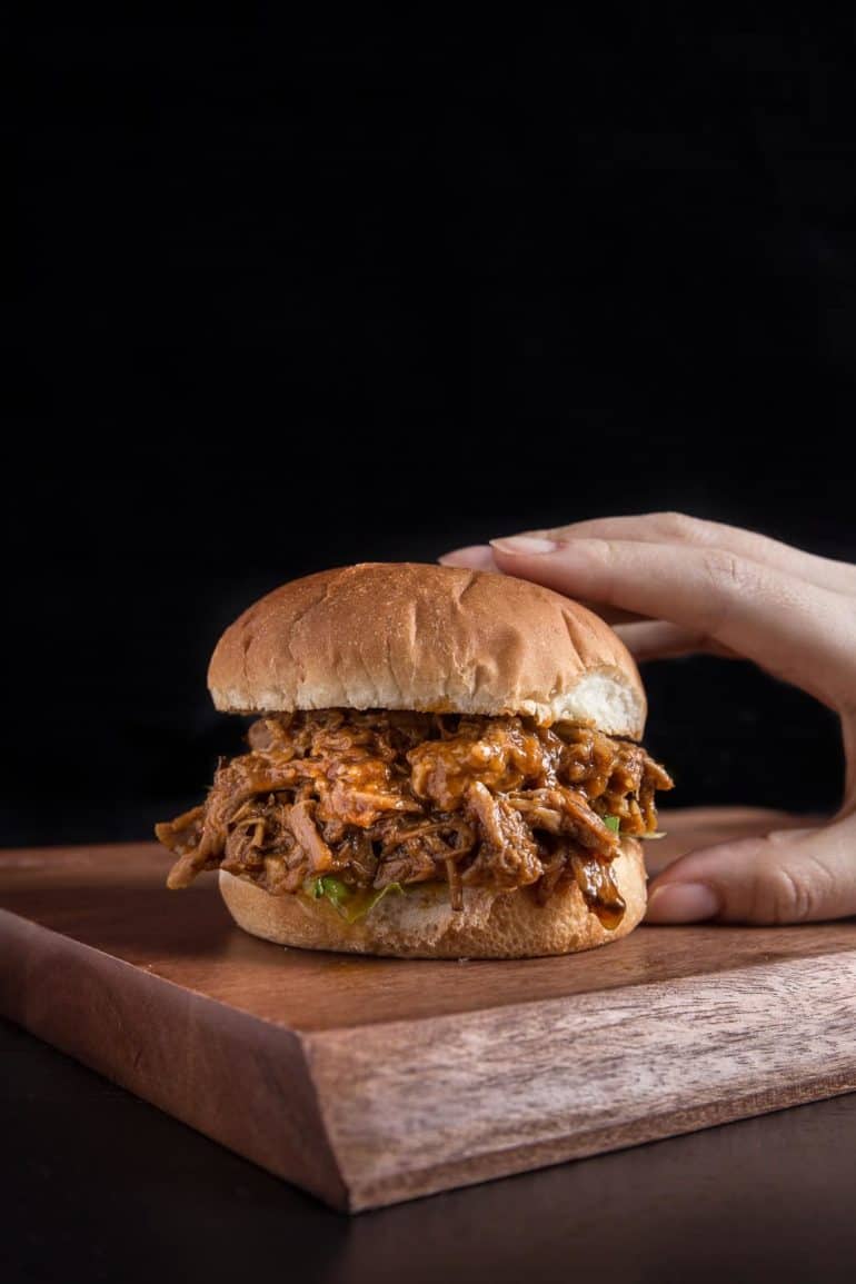 Irresistible Pressure Cooker Pulled Pork Tested by Amy + Jacky