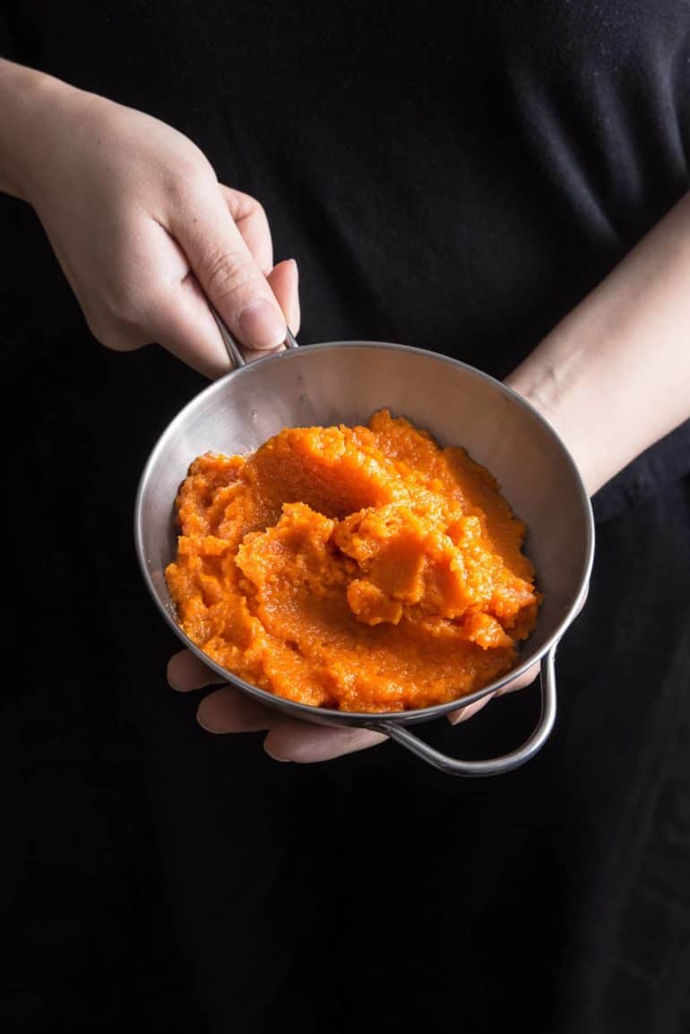 Sweet Instant Pot Carrot Puree | Tested by Amy + Jacky