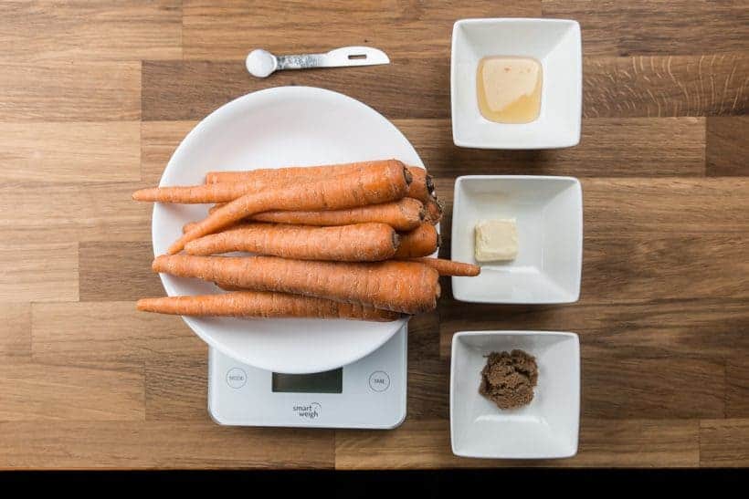 Sweet Pressure Cooker Carrot Puree Recipe Ingredients