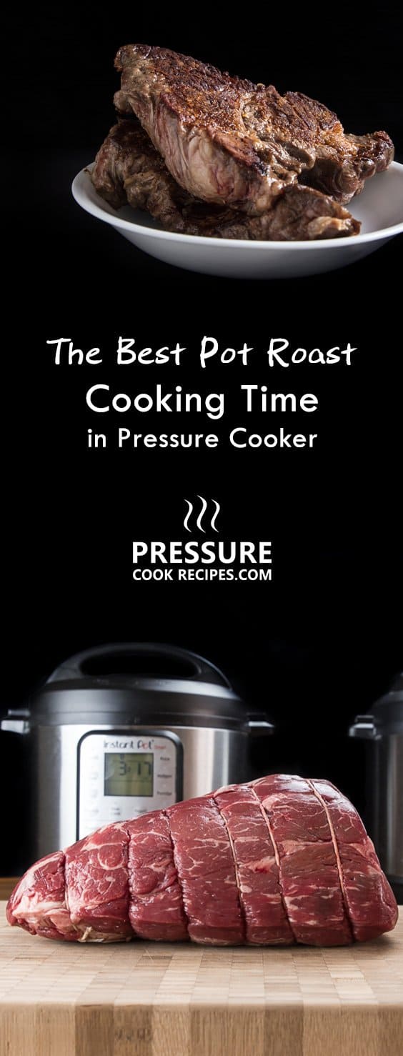 Pressure Cooker Pot Roast - How long should we cook pot roast in the pressure cooker? 20, 45, 75, 90 minutes, or ? Let's discover the BEST Pot Roast cooking time through this experiment!