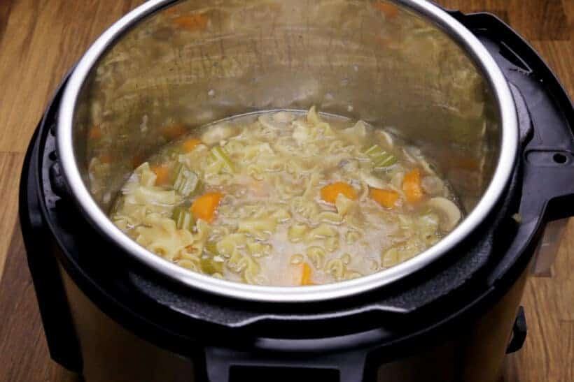 Instant Pot Chicken Noodle Soup Easy Tested By Amy Jacky