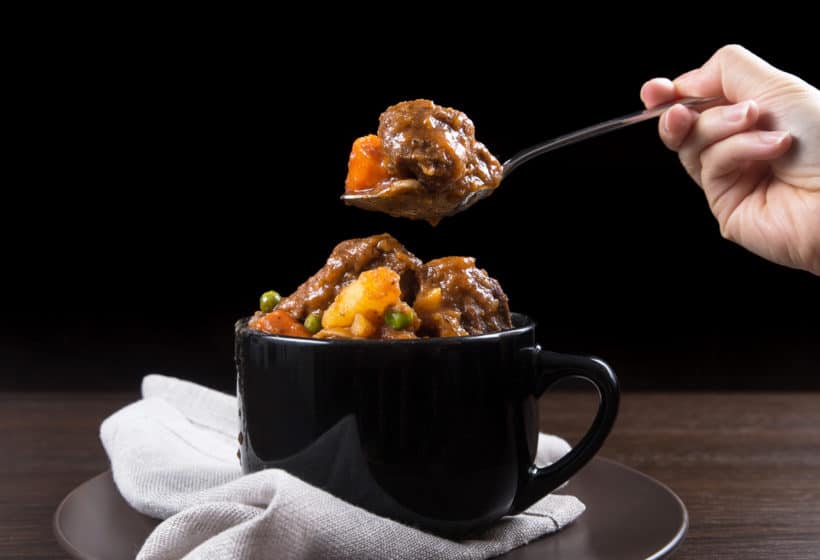 Classic American Instant Pot Beef Stew Recipe: Make this soul-satisfying beef stew. Tender & moist pressure cooker chuck roast immersed in a rich, hearty, umami sauce.