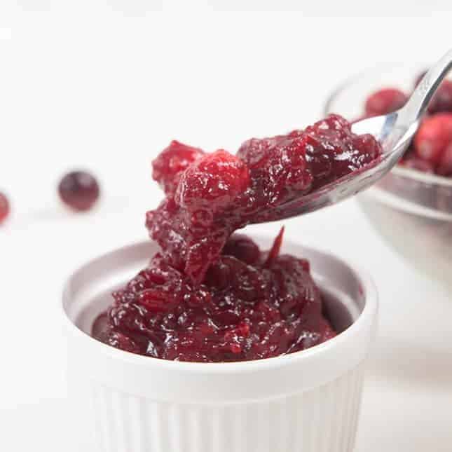 Pressure Cooker Vegetables Recipes: Instant Pot Cranberry Sauce
