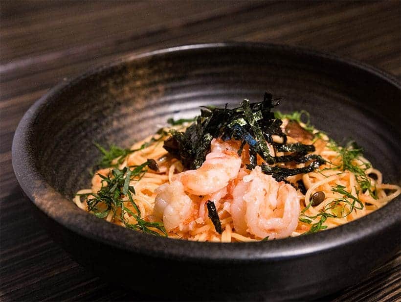 Japanese-Italian Restaurant serving Japanese fusion spaghetti