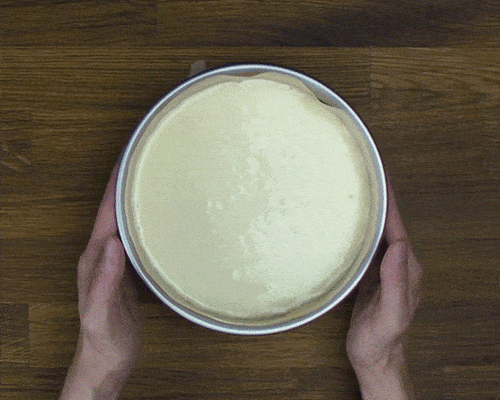 Swirling the Cheesecake