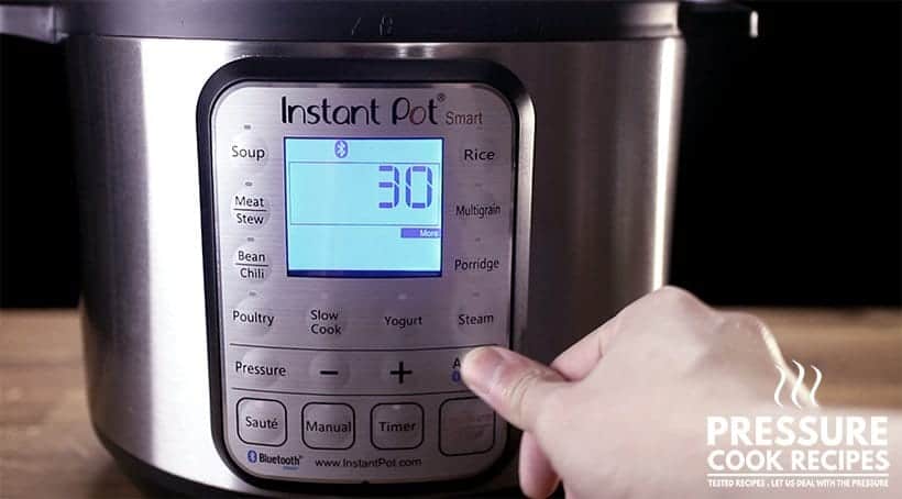 how to use instant pot - saute more function