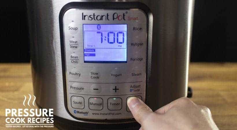 10 Common Mistakes for New Instant Pot Users: Pressing the Timer Button for Pressure Cooking