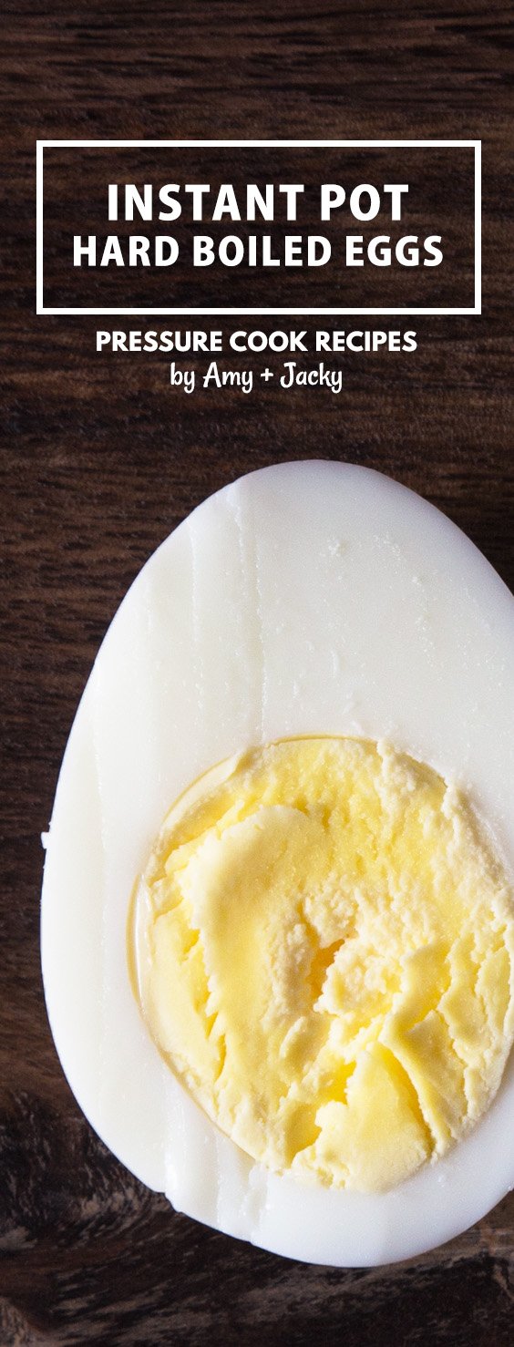 Easy methods for Perfect Instant Pot Hard Boiled Eggs & Pressure Cooker Hard Boiled Eggs that peel like a dream.