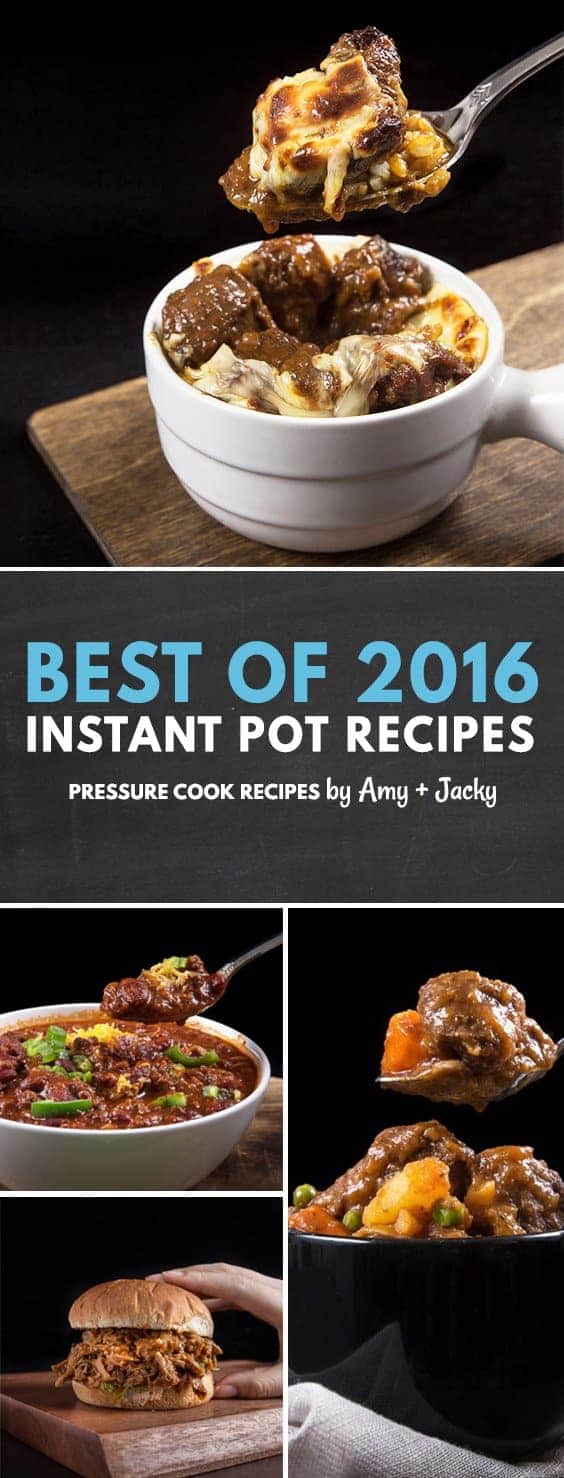 Our 15 Best Pressure Cooker Recipes and Instant Pot Recipes of 2016! Handpicked based on feedback and reviews from Electric Pressure Cooker users.