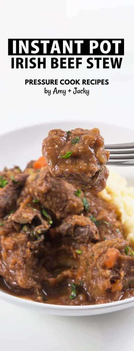 Instant Pot Irish Beef Stew (Pressure Cooker) Amy + Jacky