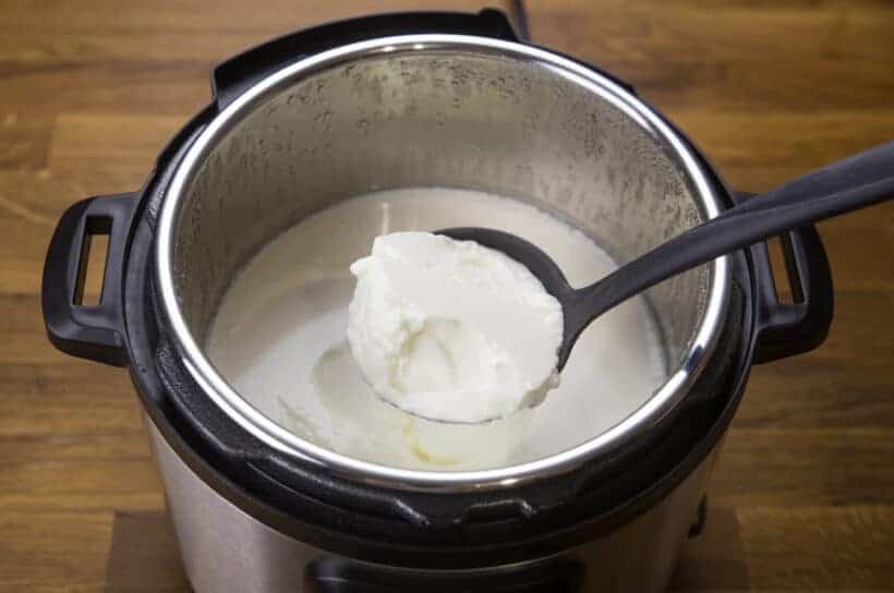 Homemade Instant Pot Yogurt - Pot in Pot method - Paint The Kitchen Red