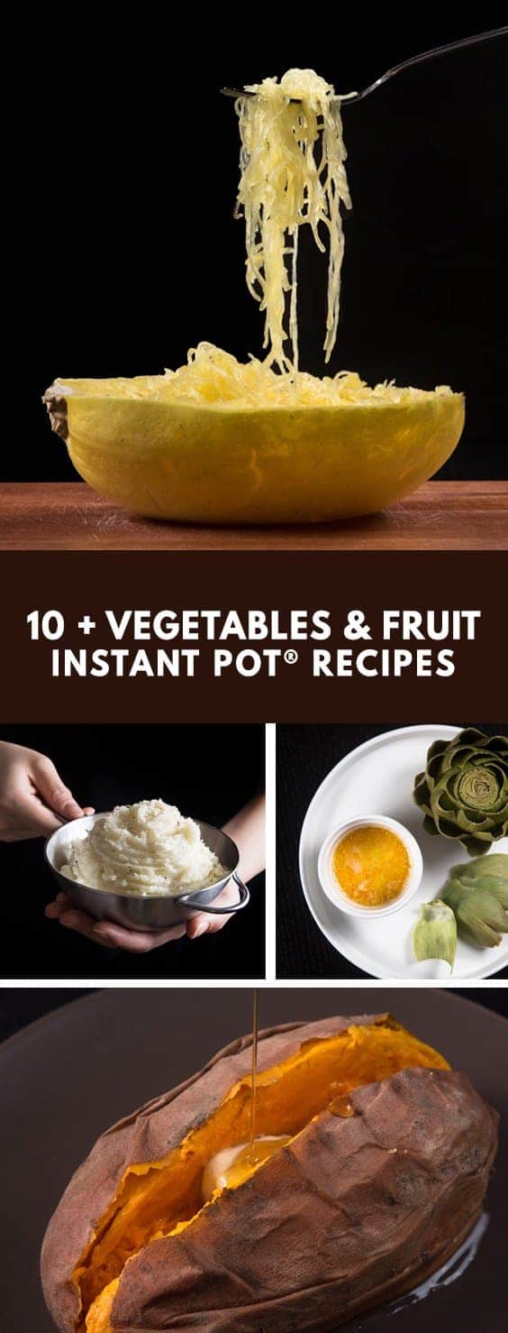 Tested Pressure Cooker Vegetables Recipes & Instant Pot Vegetables Recipes with Pressure Cooker Fruits Recipes!