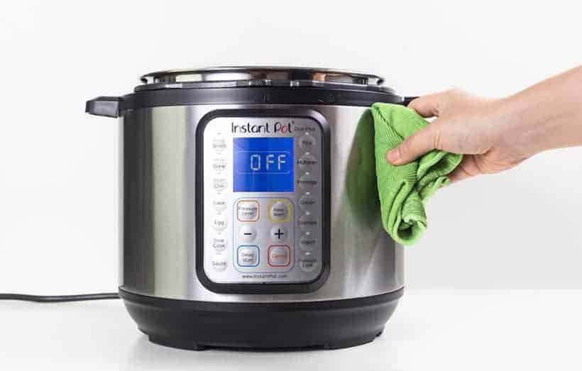 Instant Pot Cleaning: How to clean the Instant Pot Pressure Cooker Exterior Housing