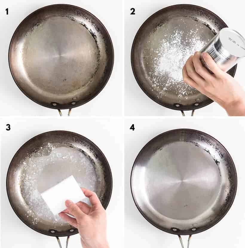 Instant Pot Cleaning: How to clean the Instant Pot Liner (Stainless Steel Inner Pot) and remove stains with Bar Keepers Friend and Magic Eraser Cleaning Sponge