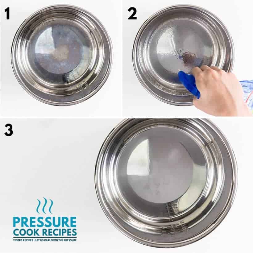 Instant Pot Cleaning: How to clean the Instant Pot Liner (Stainless Steel Inner Pot) and remove stains with white vinegar