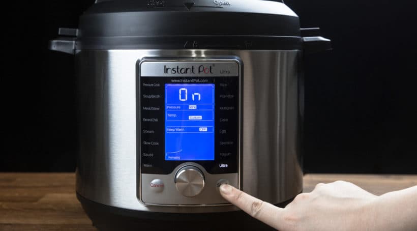 Instant Pot Review: Instant Pot Ultra 6Qt 10-in-1 Electric Pressure Cooker. Complete with pros cons, specifications, photos, and should I buy recommendations.