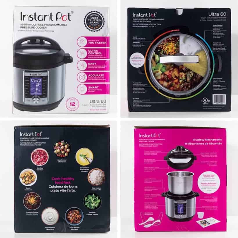 Instant Pot Ultra 60 6 Quart Electric Pressure Cooker 10-in-1