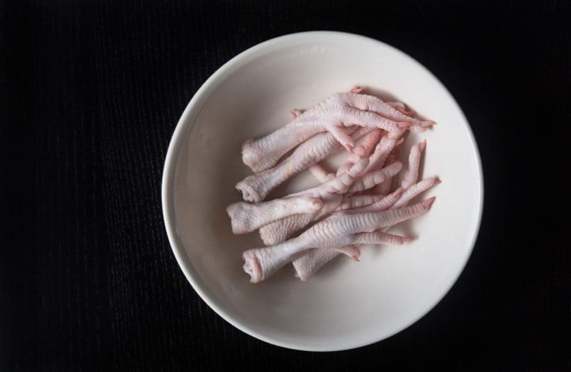 Learn how to make Nutrient Rich Instant Pot Bone Broth Recipe (Pressure Cooker Bone Broth): optional chicken feet