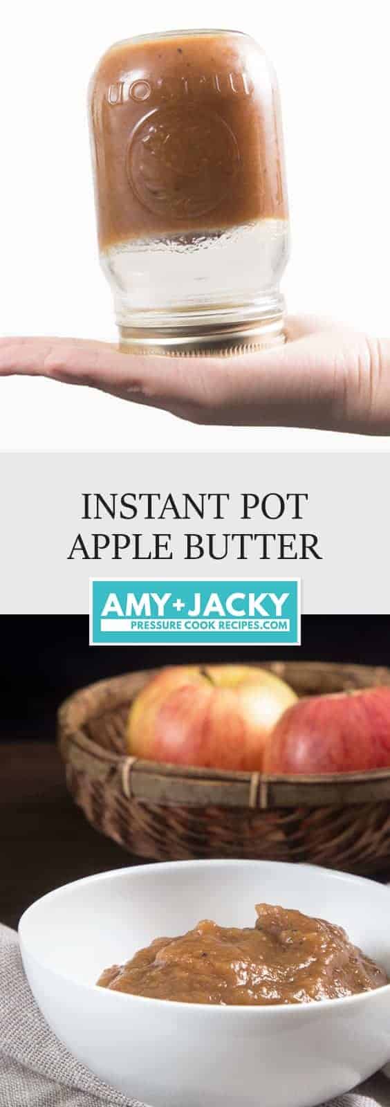Instant Pot Apple Butter | Instapot Apple Butter | Pressure Cooker Apple Butter | Instant Pot Applesauce | Pressure Cooker Apple Sauce #instantpot #instapot #pressurecooker #recipes #fallrecipes #apple