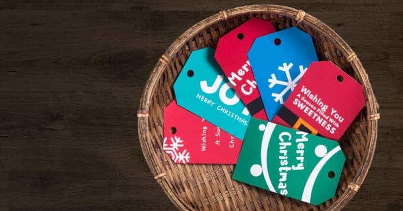 Decorate your holiday gifts with these adorable exclusive Free Printable Christmas Gift Tags: join Amy and Jacky’s Pressure Cooking ChristmasGive Challenge