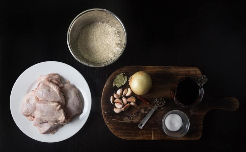 Instant Pot Chicken Adobo Recipe (Pressure Cooker Chicken Adobo) Ingredients