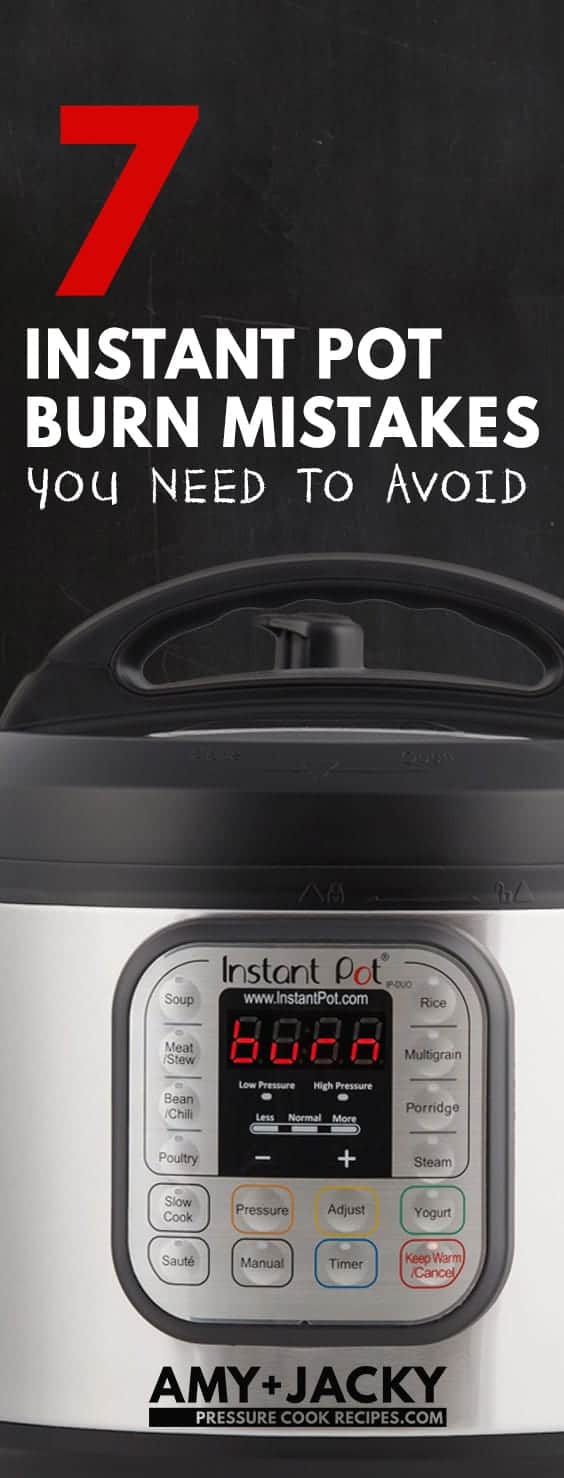 Instant Pot Burn Message: Need help with the dreaded Instant Pot Burn Message or Overheat Error on screen display? This guide explains what the Burn Code or Ovht Error mean, why your Instant Pot says Burn, and helps you avoid the burn error. #instantpot #instantpotrecipes #pressurecooker #pressurecookerrecipes