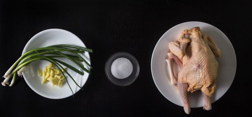 Instant Pot HK Chicken Recipes (Pressure Cooker HK Chicken) White Cut Chicken 白切雞 Ingredients