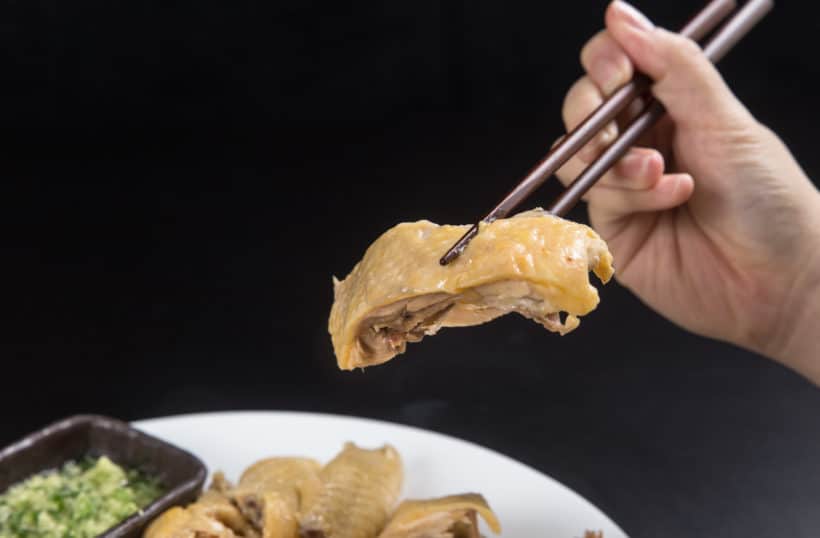 Make Healthy Instant Pot HK Chicken Recipe 白切雞 (Pressure Cooker Chicken) in 3 easy steps. This Classic Cantonese Poached Whole Chicken (White Cut Chicken) with Ginger Scallion Sauce is super easy to cook with 5 real, whole food ingredients in an hour!