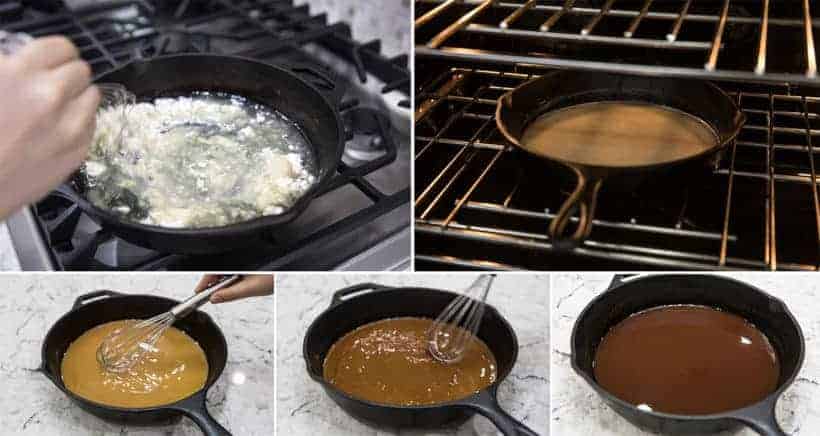 Instant Pot Gumbo Recipe (Pressure Cooker Gumbo): steps to using oven to make gumbo roux