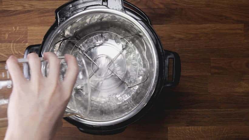 Instant Pot Green Beans Recipe (Pressure Cooker Green Beans): add 1/2 cup water to Instant Pot Pressure Cooker