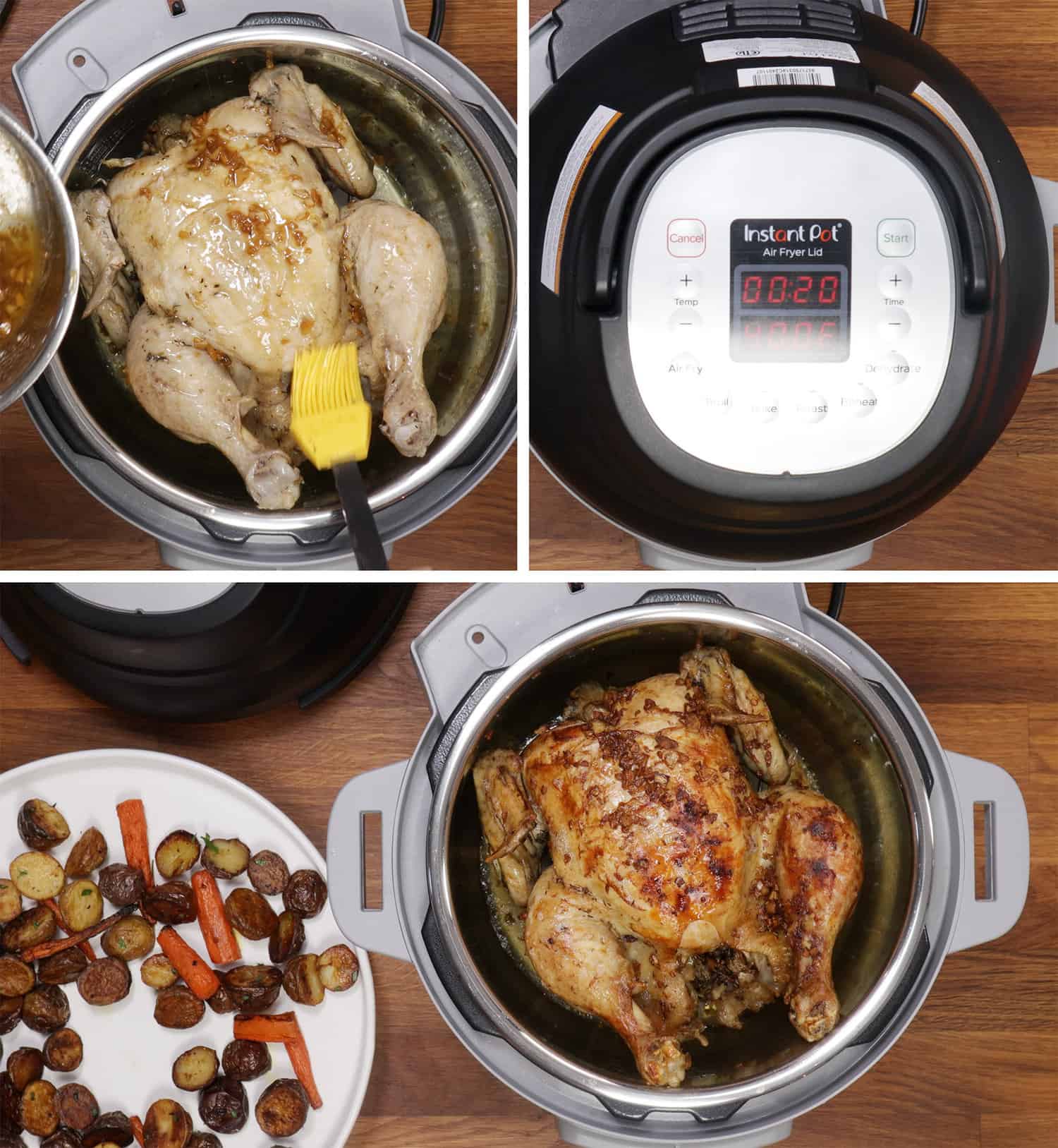 How to Cook a Whole Chicken in the Instant Pot (for easy meal prep!)