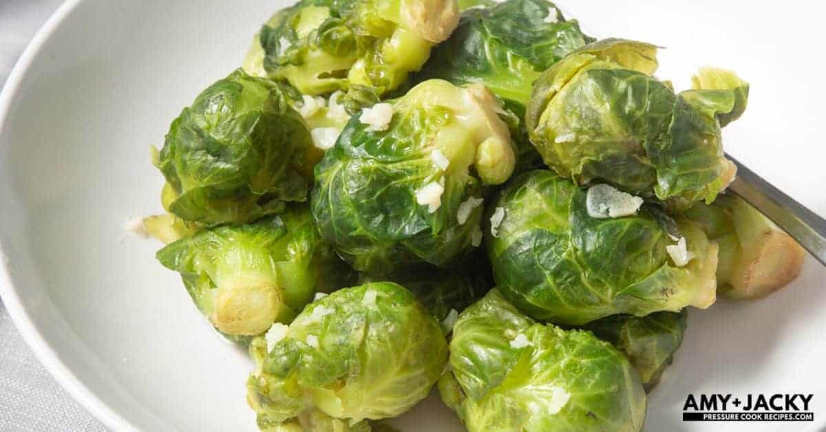 Instant Pot Brussels Sprouts | Tested by Amy + Jacky