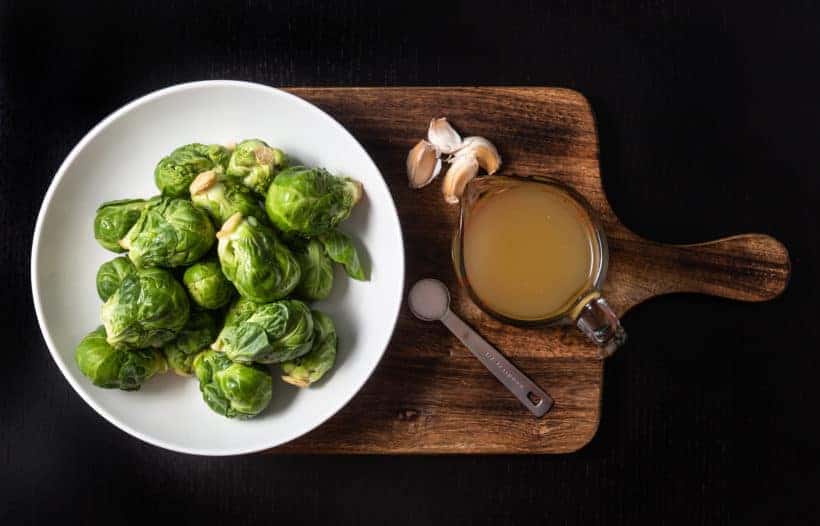 Instant Pot Brussels Sprouts Recipe Ingredients
