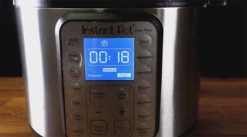 Instant Pot Pressure Cooker High Pressure Program