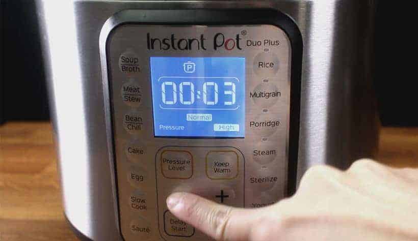Instant Pot Pressure Cooker High Pressure Cooking Program