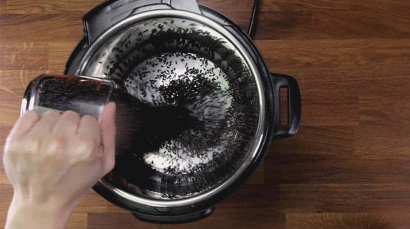 Instant Pot Black Rice (Instant Pot Forbidden Rice): cook black rice in Instant Pot Electric Pressure Cooker