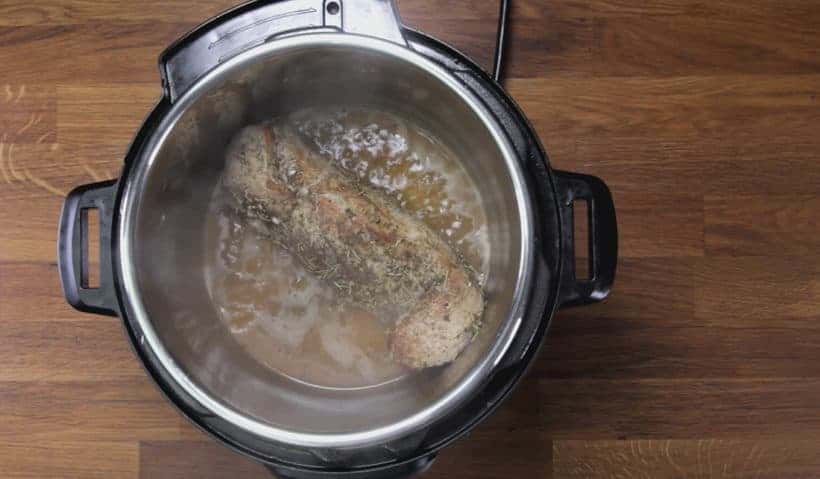 Instant Pot Pork Tenderloin: pressure cook pork tenderloin in Instant Pot Pressure Cooker
