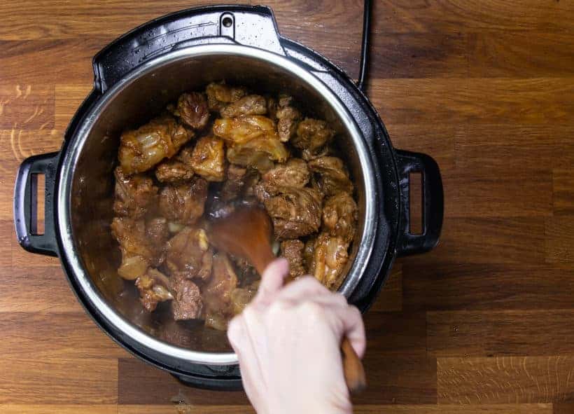 Instant Pot Chinese Beef Stew: make beef stew chu hou sauce 柱侯醬