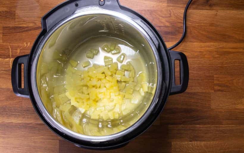 Instant Pot Ham | Pressure Cooker Ham: add pineapples and dijon mustard in Instant Pot Pressure Cooker