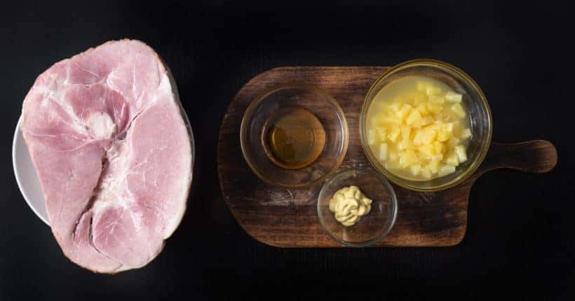 Instant Pot Ham | Pressure Cooker Ham Recipe Ingredients