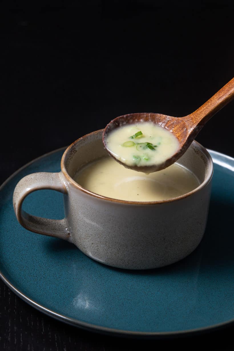 Instant Pot Potato Leek Soup | Pressure Cooker Potato Leek Soup | Instant Pot Leek Potato Soup | Instant Pot Potato Soup | Instant Pot Soup | Vegetarian Recipes | Healthy Instant Pot Recipes