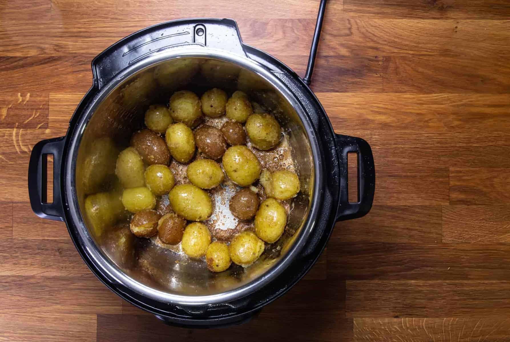 Instant Pot Roasted Potatoes Tested by Amy + Jacky