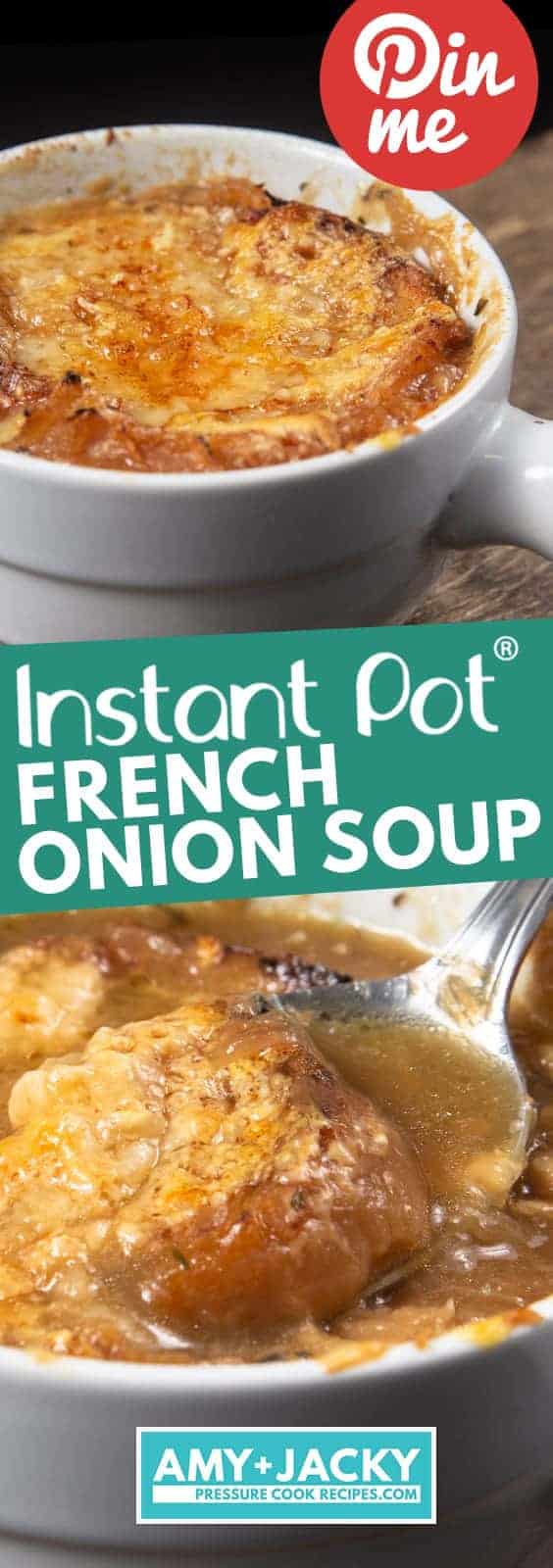 Instant Pot French Onion Soup | Pressure Cooker French Onion Soup | Instapot French Onion Soup | Instant Pot Soup | Pressure Cooker Soup | Instant Pot Recipes | Pressure Cooker Recipes #soup #recipes 