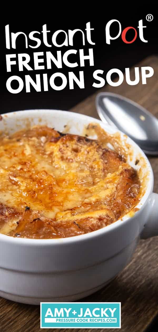 Instant Pot French Onion Soup | Pressure Cooker French Onion Soup | Instapot French Onion Soup | Instant Pot Soup | Pressure Cooker Soup | Instant Pot Recipes | Pressure Cooker Recipes #soup #recipes 