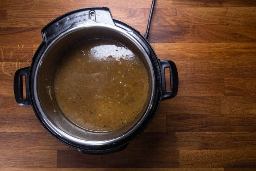 Instant Pot French Onion Soup | Pressure Cooker French Onion Soup: taste and season french onion soup in Instant Pot Pressure Cooker