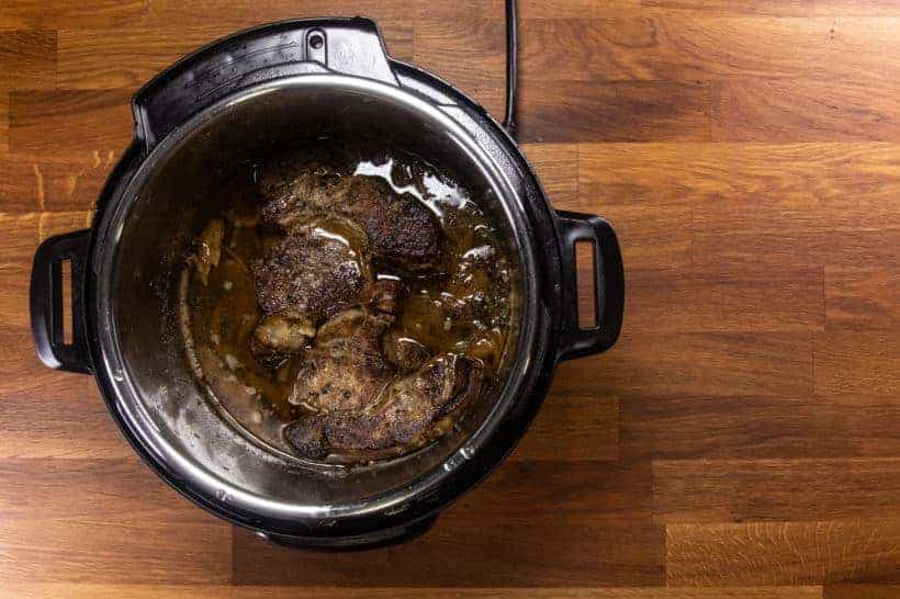 Instant Pot Italian Beef | Pressure Cooker Italian Beef: pressure cooked chuck roast in Instant Pot Pressure Cooker